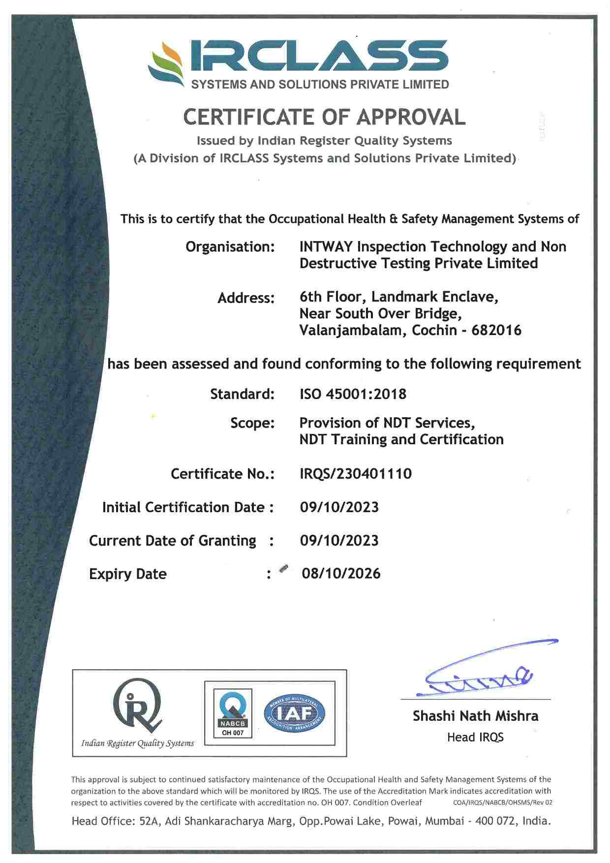 ASNT ndt level 2 certification courses in  Saudi